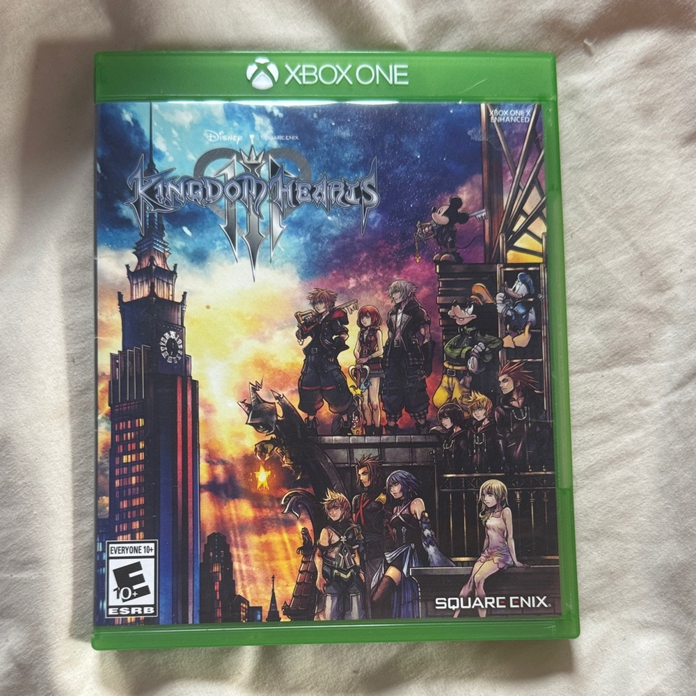 Kingdom Hearts III for Xbox One - Green Case